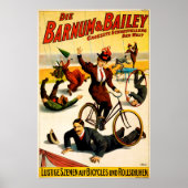 Barnum et Bailey, Poster du cirque (Devant)