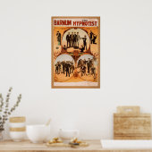 BARNUM Het Hypnotist VAUDEVILLE Poster (Keuken)