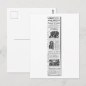 Barnum & London Moral Shows Ad Briefkaart (Voorkant / Achterkant)