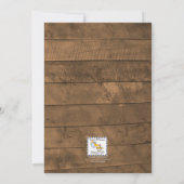 Barnwood Lights Invitation au réchauffement domest (Dos)