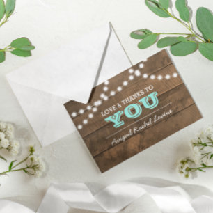 Barnwood Lights Turquoise B"H Bat mitzvah Merci