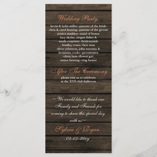 Barnwood mâchoires, programmes de fleurs de corail (Dos)