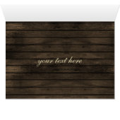 Barnwood Rustic, herfstbruidstabel (Binnen Horizontaal (Onder))