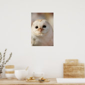 Barny the Barn owl Poster (Keuken)
