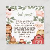 Barnyard Animals Waterverf Boek Aanvraag Informatiekaartje (Voorkant)