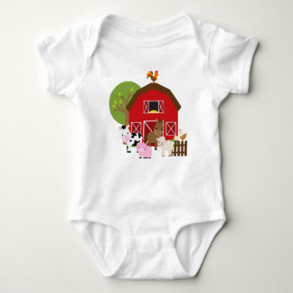 Barnyard baby jersey bodysuit