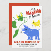 Barnyard Bash Kaart (Voorkant / Achterkant)