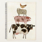 Barnyard Buds - Vache, cochon, mouton et hen (Devant)