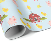 Barnyard Cadeaupapier (Rol Hoek)