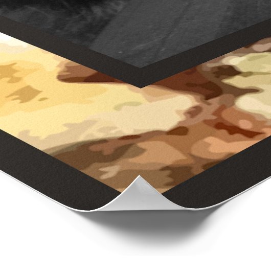 Barnyard Cat Poster (Hoek)