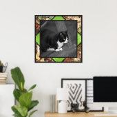 Barnyard Cat Poster (Thuiskantoor)