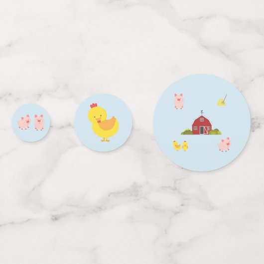 Barnyard Confetti (Achterkanten)