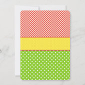 Barnyard Farm Animal Anniversaire Fête Invitation (Dos)