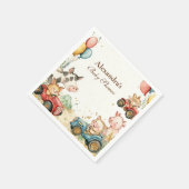 Barnyard Farm Animals Baby shower Servet (Hoek)