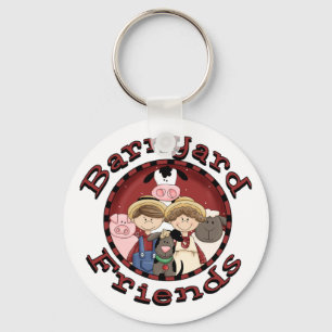 Barnyard Friends Tshirts en Gifts Sleutelhanger