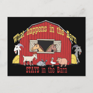 Barnyard Goat Briefkaart