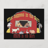 Barnyard Goat Briefkaart (Voorkant)