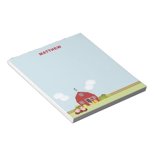 Barnyard Notitieblok (Schuin)