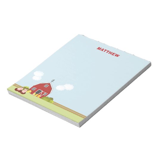 Barnyard Notitieblok (Gedraaid)