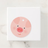 Barnyard Piggy Bedankjes Labels (In situ)