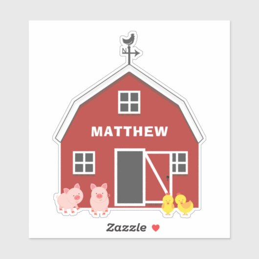 Barnyard Sticker (Vel)