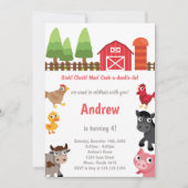  Barnyard Verjaardag Kaart (Voorkant)