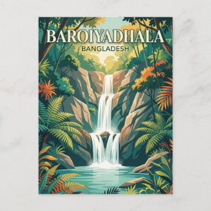 Baroiyadhala Nationaal Park Bangladesh Briefkaart