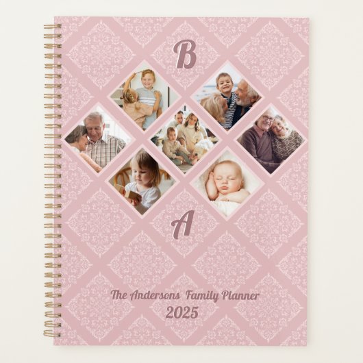 Barok 7 foto collage Planner (Voorkant)