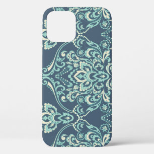Barok Bloemen  behang iPhone 12 Hoesje