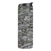 Barok Damask: Luxe bloemmotief Thermosbeker (Gedraaid links)