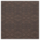 Barok Floral Style Faux Leather Pattern Stof (Swatch)