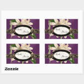 Barok  Lily Gold Formele Favor Box Sticker (Vel)