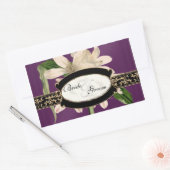 Barok  Lily Gold Formele Favor Box Sticker (Envelop)