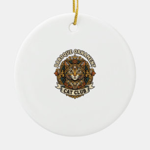 Barok ornament kat kattenliefhebber cadeau - Barok