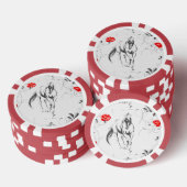 Barok Paard Poker Chips (Opstapeling)