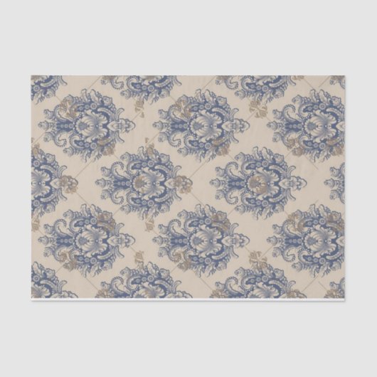 Barok  Patroon Decoupage Ephemera papier (Voorkant)