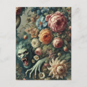 Barok Peril - Gotisch Victoriaans Feestdagenkaart (Voorkant)