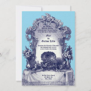Barok Rococo stijl ijdelheid Lijst Kaart