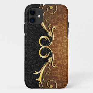 Barok Rollen en Damast iPhone 11 Hoesje