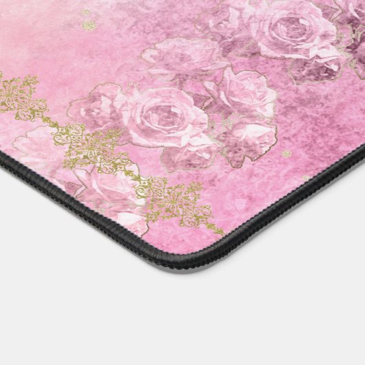 Barok, Roos, Damask, Grunge - Bureaumat (Hoek)