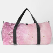 Barok Roos Damask Grunge - Duffel Bag Plunjezak (Achterkant)