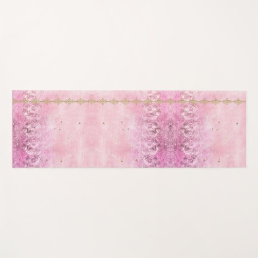 Barok, Roos, Grunge, Damask - Yogamat (Voorkant (horizontaal))