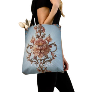 Barok Roos Tote Draagtas