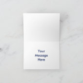 barok shell ontwerp dank u nota Kaart (Binnen)