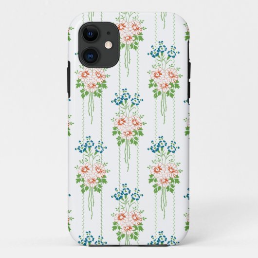 Barok Wallpaper Flower bouquet... Case-Mate iPhone Case (Achterkant)