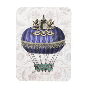 Barokballon met tempel magneet
