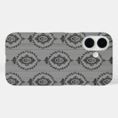 Barokbehang Grijs Case-Mate iPhone Case (Achterkant (horizontaal))
