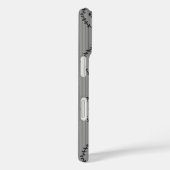 Barokbehang Grijs Case-Mate iPhone Case (Achterkant / Rechts)
