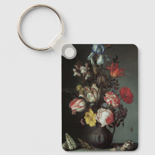 Barokbloemen van Balthasar van der Ast Sleutelhanger