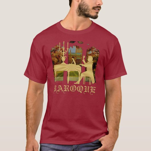 Barokharpsichord T-shirt (Voorkant)